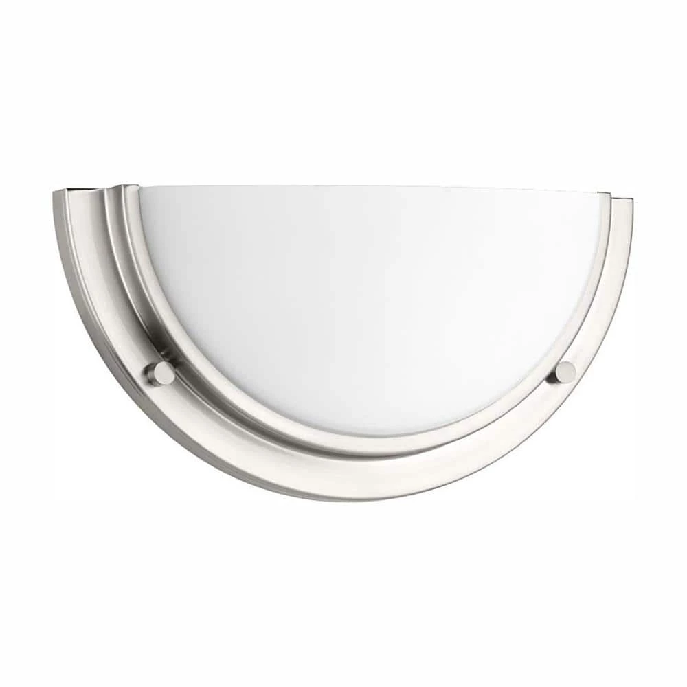 Apogee Collection 20-Watt Brushed Nickel Integrated LED Sconce by Progress Lighting 3 Apogee Collection 20-Watt Brushed Nickel Integrated LED Sconce by Progress Lighting