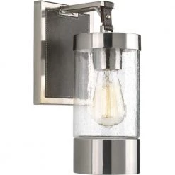 Jeffrey Alan Marks Point Dume Collection Lookout Brushed Nickel Wall Bracket Sconce by Progress Lighting
