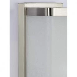 1-Light Linen Brushed Nickel Glass Wall Sconce by Progress Lighting -Progress Lighting Shop brushed nickel progress lighting wall sconces p710072 009 1f 1000