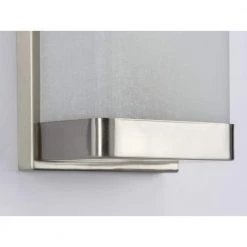 1-Light Linen Brushed Nickel Glass Wall Sconce by Progress Lighting -Progress Lighting Shop brushed nickel progress lighting wall sconces p710072 009 4f 1000
