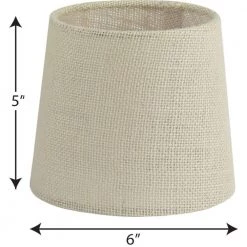 Natural Burlap Accessory Shade by Progress Lighting 14 Natural Burlap Accessory Shade by Progress Lighting -Progress Lighting Shop burlap progress lighting globes shades p860041 000 fa 1000