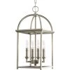 Piedmont Collection 4-Light Burnished Silver Foyer Pendant by Progress Lighting 1 Piedmont Collection 4-Light Burnished Silver Foyer Pendant by Progress Lighting -Progress Lighting Shop burnished silver progress lighting pendant lights p3884 126 64 1000