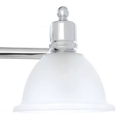 Madison Collection 4-Light Polished Chrome Etched Glass Traditional Bath Vanity Light by Progress Lighting -Progress Lighting Shop chrome progress lighting vanity lighting p3164 15 1d 1000