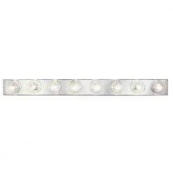 Broadway Collection 8-Light Polished Chrome Traditional Bath Vanity Light by Progress Lighting