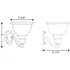 Madison Collection 1-Light Polished Chrome Etched Glass Traditional Bath Vanity Light by Progress Lighting -Progress Lighting Shop chrome progress lighting wall sconces p3161 15 31 1000