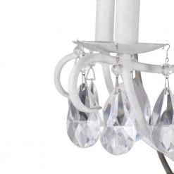 Fleurette 5-Light White Chandelier by Progress Lighting -Progress Lighting Shop cottage white progress lighting chandeliers p400152 151 4f 1000