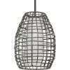 Pawley Collection 1-Light Dary Gray Rattan Coastal Outdoor Hanging Pendant Light by Progress Lighting -Progress Lighting Shop dary gray progress lighting chandeliers p550083 031 64 1000