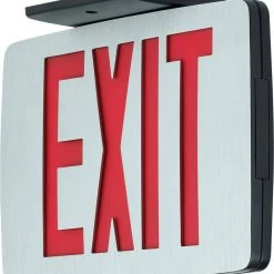 120-Volt Die-Cast Aluminum Integrated LED Exit Sign by Progress Lighting