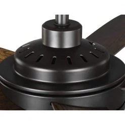 Albin Collection 54" Indoor/Outdoor 5-Blade Modern Bronze Ceiling Fan for Outdoor Living by Progress Lighting -Progress Lighting Shop distressed walnut progress lighting ceiling fans with lights p250036 129 30 44 1000