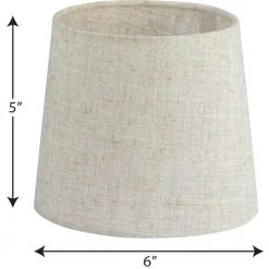 Flax Linen Accessory Shade by Progress Lighting -Progress Lighting Shop flax progress lighting globes shades p860042 000 66 1000