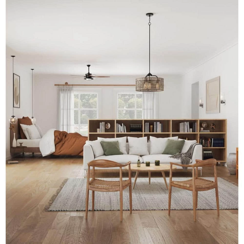 Montague Collection 60 in. LED Forged Black Indoor/Outdoor Ceiling Fan with Light Kit and Remote by Progress Lighting 11 Montague Collection 60 in. LED Forged Black Indoor/Outdoor Ceiling Fan with Light Kit and Remote by Progress Lighting - Image 9