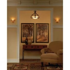 Torino 3-Light Forged Bronze Semi-Flush Mount by Progress Lighting -Progress Lighting Shop forged bronze progress lighting flush mount lights p3843 77 40 1000