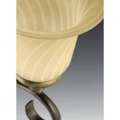 Kensington Collection 2-Light Forged Bronze Flush Mount with Frosted Caramel Swirl Glass by Progress Lighting -Progress Lighting Shop forged bronze progress lighting flush mount lights p3986 77 c3 1000