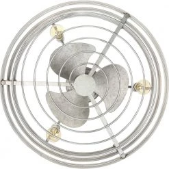 Gulliver Collection 23 in. 3-Blade Indoor/Outdoor Gray Ceiling Fan Cage Fandelier with 3 LED Light Bulbs and Remote by Progress Lighting -Progress Lighting Shop galvanized progress lighting ceiling fans with lights p250012 141 22 4f 1000