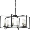 Foster Collection 6-Light Gilded Iron Farmhouse Chandelier Light by Progress Lighting -Progress Lighting Shop gilded iron progress lighting chandeliers p400154 071 64 1000