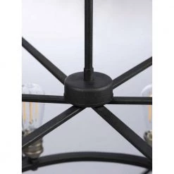 Foster Collection 6-Light Gilded Iron Farmhouse Chandelier Light by Progress Lighting -Progress Lighting Shop gilded iron progress lighting chandeliers p400154 071 66 1000