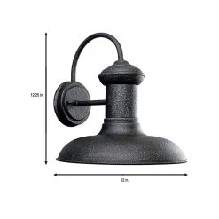 Brookside Collection 1-Light Gilded Iron LED 12.25 in. Outdoor Wall Lantern Sconce by Progress Lighting -Progress Lighting Shop gilded iron progress lighting outdoor sconces p5723 7130k9 a0 1000