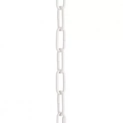 48 in. Gloss White Square Profile Accessory Chain by Progress Lighting