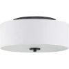 Inspire Collection Graphite Integrated LED Transitional Kitchen Ceiling Light Drum Flush Mount by Progress Lighting -Progress Lighting Shop graphite progress lighting flush mount lights p350135 143 30 64 1000