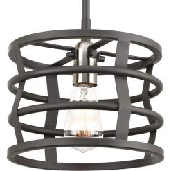 Remix Collection 1 -Light Graphite Pendant by Progress Lighting