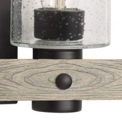 Gulliver Collection 24 in. 3-Light Graphite Finish Clear Seeded Glass Coastal Bathroom Vanity Light by Progress Lighting 15 Gulliver Collection 24 in. 3-Light Graphite Finish Clear Seeded Glass Coastal Bathroom Vanity Light by Progress Lighting -Progress Lighting Shop graphite progress lighting vanity lighting p300125 143 4f 1000