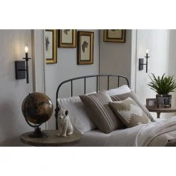 Gresham Collection 1-Light Graphite Wall Bracket by Progress Lighting -Progress Lighting Shop graphite progress lighting vanity lighting p710055 143 44 1000