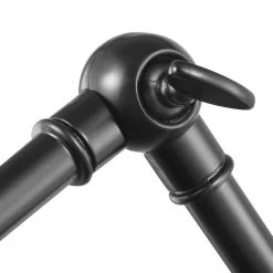 Hinton Collection 1-Light Black Swing Arm Adjustable Coastal Farmhouse Wall Light Sconce by Progress Lighting -Progress Lighting Shop graphite progress lighting wall lamps p710095 031 1d 1000