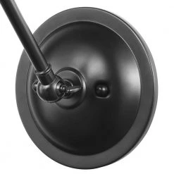 Hinton Collection 1-Light Black Swing Arm Adjustable Coastal Farmhouse Wall Light Sconce by Progress Lighting -Progress Lighting Shop graphite progress lighting wall lamps p710095 031 66 1000