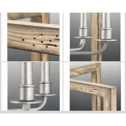 Turnbury Collection 6-Light Galvanized Finish Coastal Chandelier Light by Progress Lighting -Progress Lighting Shop gray progress lighting chandeliers p4761 141 44 1000