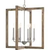 Turnbury Collection 6-Light Galvanized Finish Coastal Chandelier Light by Progress Lighting -Progress Lighting Shop gray progress lighting chandeliers p4761 141 64 1000