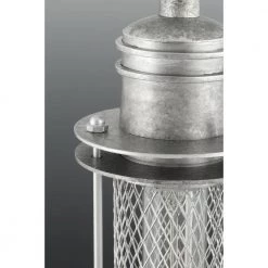 Industrial 1-Light Gray Galvanized Mini Pendant by Progress Lighting -Progress Lighting Shop gray progress lighting pendant lights p5326 141 1d 1000