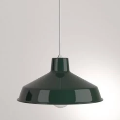 1-Light Dark Green Pendant by Progress Lighting -Progress Lighting Shop green progress lighting chandeliers p5094 45 a0 1000
