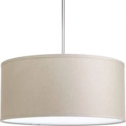 Markor Collection Harvest Linen Fabric Accessory Shade by Progress Lighting