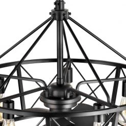 Pinehill 28 in. Indoor/Outdoor Matte Black Farmhouse Dual Mount Fandelier Ceiling Fan with Light and Remote Control by Progress Lighting -Progress Lighting Shop matte black progress lighting ceiling fans with lights p250031 031 wb 44 1000