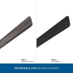 Trevina V 52 in. LED Indoor Matte Black ENERGY STAR Modern Ceiling Fan with Light Kit and White Opal Shade by Progress Lighting 16 Trevina V 52 in. LED Indoor Matte Black ENERGY STAR Modern Ceiling Fan with Light Kit and White Opal Shade by Progress Lighting -Progress Lighting Shop matte black progress lighting ceiling fans with lights p250076 31m wb fa 1000