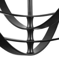 Equinox Collection Black Six-Light Sphere Pendant by Progress Lighting -Progress Lighting Shop matte black progress lighting chandeliers p3889 31 1f 1000