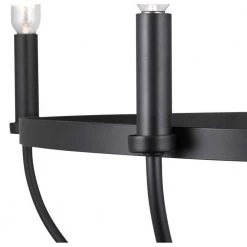 Camperdown 5-Light Matte Black Chandelier by Progress Lighting -Progress Lighting Shop matte black progress lighting chandeliers p400285 31m 76 1000