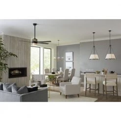 Saffert Collection 22 in. 3-Light Matte Black with Clear Glass Shades New Traditional Pendant for Kitchen by Progress Lighting -Progress Lighting Shop matte black progress lighting chandeliers p500357 31m c3 1000