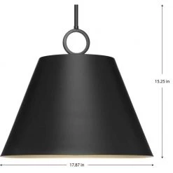 Parkhurst Collection 18 in. 3-Light Matte Black New Traditional Pendant for Kitchen by Progress Lighting -Progress Lighting Shop matte black progress lighting chandeliers p500368 31m 77 1000