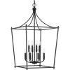 Parkhurst 20 in. 8-Light Matte Black New Traditional Chandelier for Foyer by Progress Lighting -Progress Lighting Shop matte black progress lighting chandeliers p500371 31m 64 1000