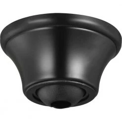 Matte Black Accessory Ceiling Fan Canopy by Progress Lighting
