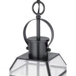 Canton Heights 2-Light Matte Black Outdoor Pendant Light with Clear Beveled Glass by Progress Lighting -Progress Lighting Shop matte black progress lighting outdoor pendant lights p550076 031 1f 1000