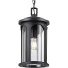 Faywood 1-Light Matte Black Outdoor Pendant Light with Clear Glass by Progress Lighting -Progress Lighting Shop matte black progress lighting outdoor pendant lights p550079 031 64 1000