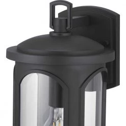 Faywood 1-Light 14 in. Matte Black Outdoor Wall Lantern with Clear Glass by Progress Lighting 12 Faywood 1-Light 14 in. Matte Black Outdoor Wall Lantern with Clear Glass by Progress Lighting -Progress Lighting Shop matte black progress lighting outdoor sconces p560243 031 44 1000
