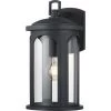 Faywood 1-Light 14 in. Matte Black Outdoor Wall Lantern with Clear Glass by Progress Lighting 1 Faywood 1-Light 14 in. Matte Black Outdoor Wall Lantern with Clear Glass by Progress Lighting -Progress Lighting Shop matte black progress lighting outdoor sconces p560243 031 64 1000