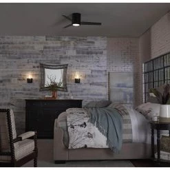 Clarion 1-Light Matte Black Clear Glass Modern Wall Light by Progress Lighting -Progress Lighting Shop matte black progress lighting vanity lighting p300299 031 fa 1000