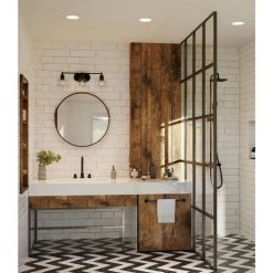 Singleton 26.5 in. 3-Light Matte Black Vanity Light with Clear Glass Shades by Progress Lighting -Progress Lighting Shop matte black progress lighting vanity lighting p300397 31m c3 1000