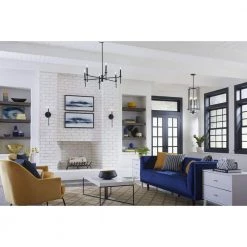 Metro 5.5 in. 1-Light Matte Black New Traditional Wall Sconce with Summer Linen Shade by Progress Lighting -Progress Lighting Shop matte black progress lighting vanity lighting p710016 31m 44 1000