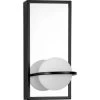 Pearl LED 1-Light Matte Black LED Wall Sconce with Opal Glass Shade Integrated LED Modern Wall Light by Progress Lighting -Progress Lighting Shop matte black progress lighting vanity lighting p710105 031 30 64 1000