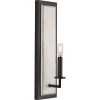 Galloway 1-Light 18 in. Matte Black Modern Farmhouse Wall Bracket with Distressed White Accents by Progress Lighting -Progress Lighting Shop matte black progress lighting vanity lighting p710109 31m 64 1000
